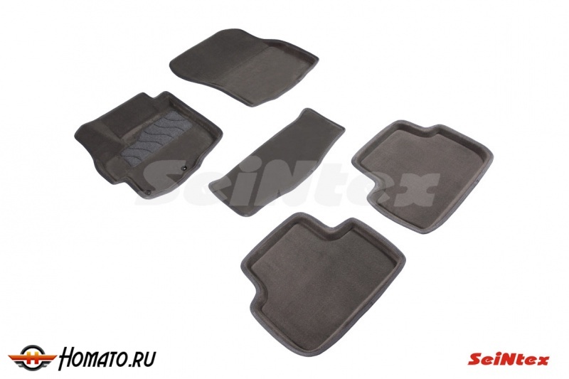 3D коврики Mitsubishi ASX 2010-/2019- | Премиум | Seintex