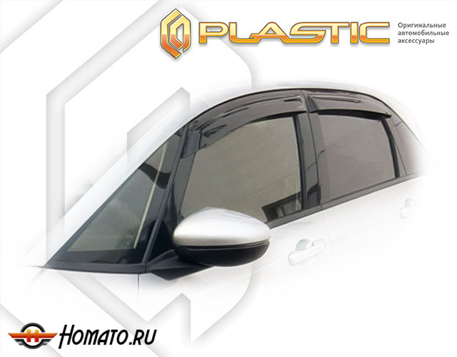 Дефлекторы ветровики Honda Fit 4 2019- (GR)