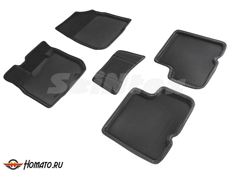 3D EVA коврики с бортами Renault Logan 2004-2014 | Премиум