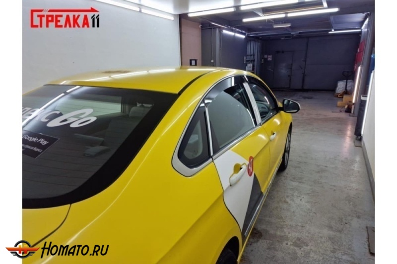 Дефлекторы Evolute i-Pro | из 6 частей, премиум, плоские, 2D