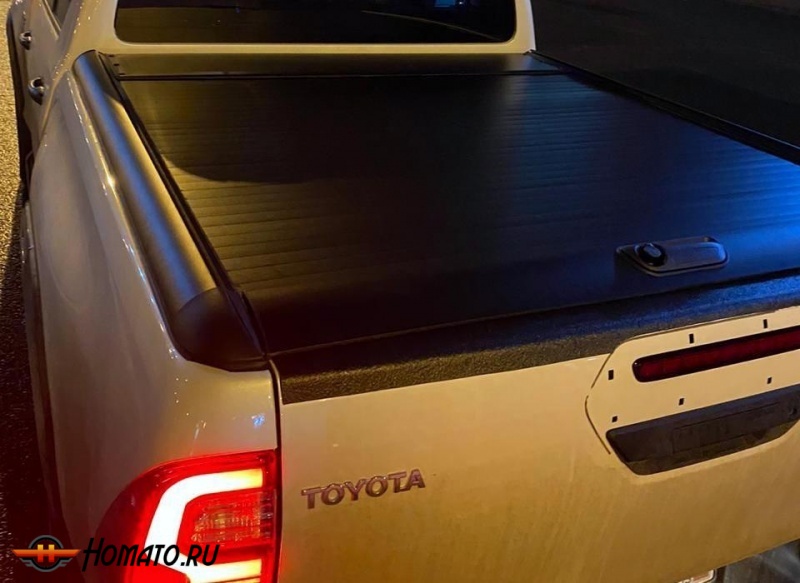 Крышка кузова Toyota Hilux 8 2015+/2020+ | ROLL-A, роллета черная