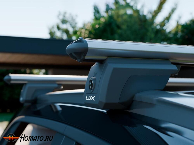 LUX ТРЭК-2 | 130 см | Багажник на интегрированные рейлинги