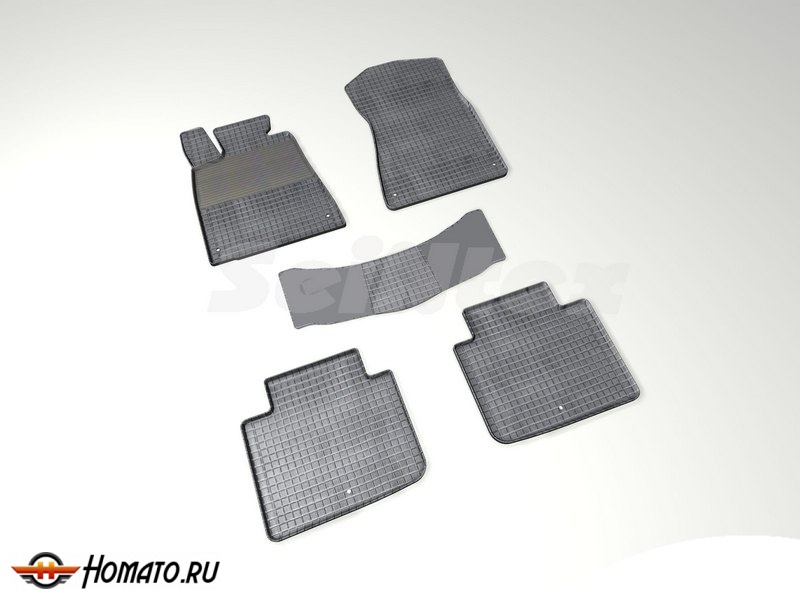 Коврики для Lexus GS III 2005-2012 | СЕТКА, резиновые, с бортами, Seintex
