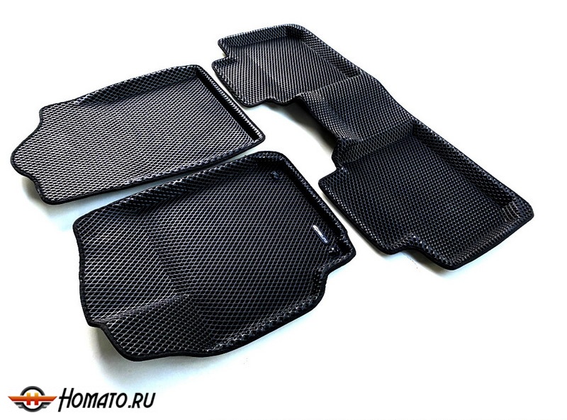 3D EVA коврики Тойота Камри 40 2006-2011 | с бортами