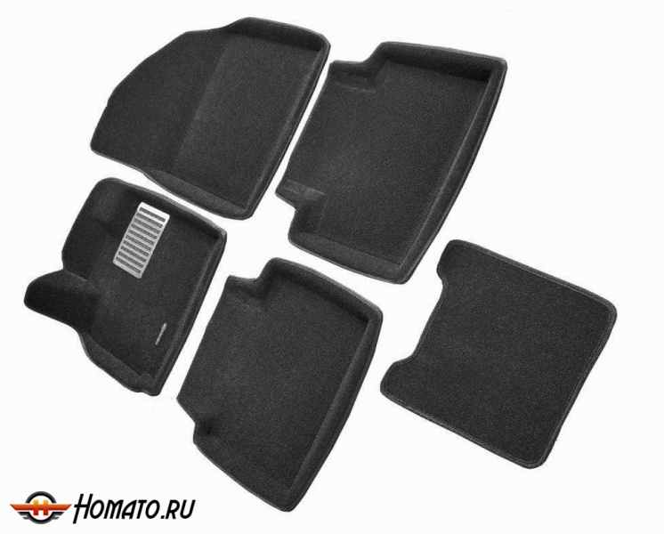 3D коврики для Эксид ВХ 2022+ | LUX: 5 слоев