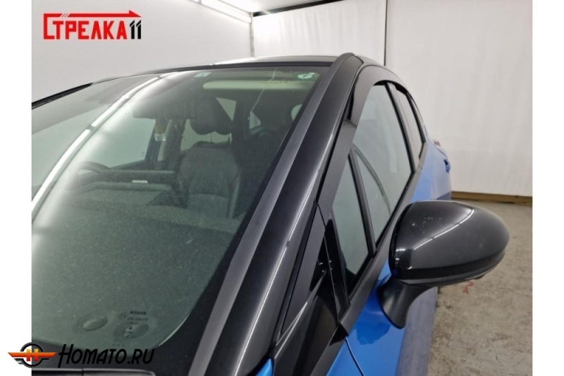 Дефлекторы Nissan Aura 2021+/2024+ | из 8 частей, премиум, плоские, 2D