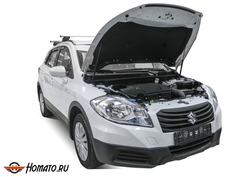 Упоры капота для Suzuki SX4 II 2013-2016 | 2 штуки, АвтоУПОР