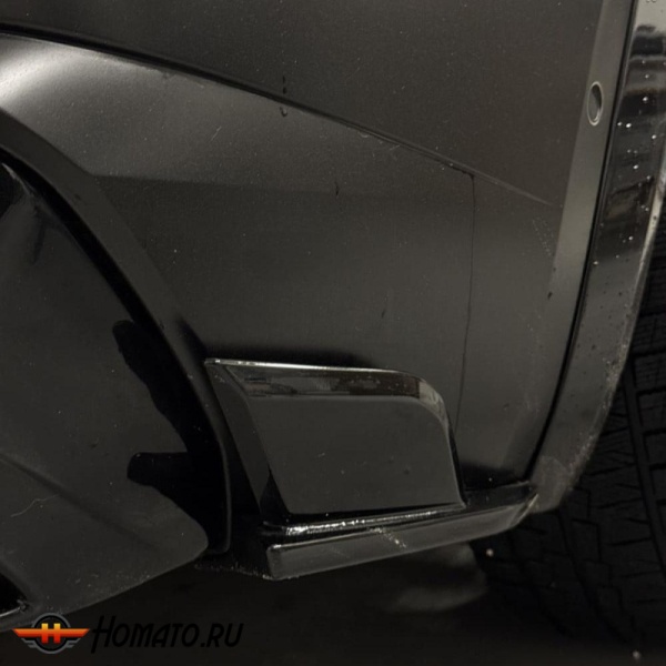 Элероны на низ заднего бампера для Geely Monjaro 2023+ | Character