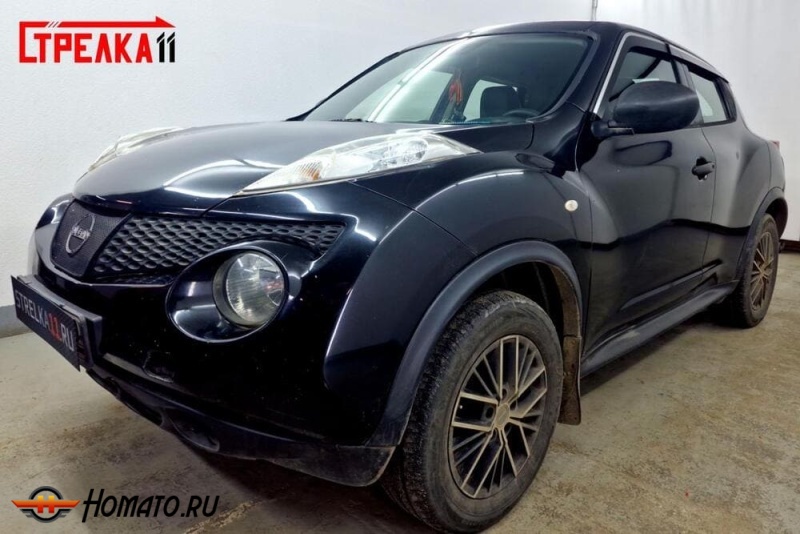 Дефлекторы Nissan Juke 2010-2020 | премиум, плоские, 2D