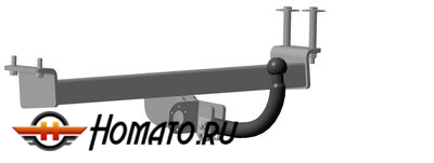ТСУ фаркоп CHERY Tiggo 3 2016- | шар A | условно-съемный | ORIS | 7610-A
