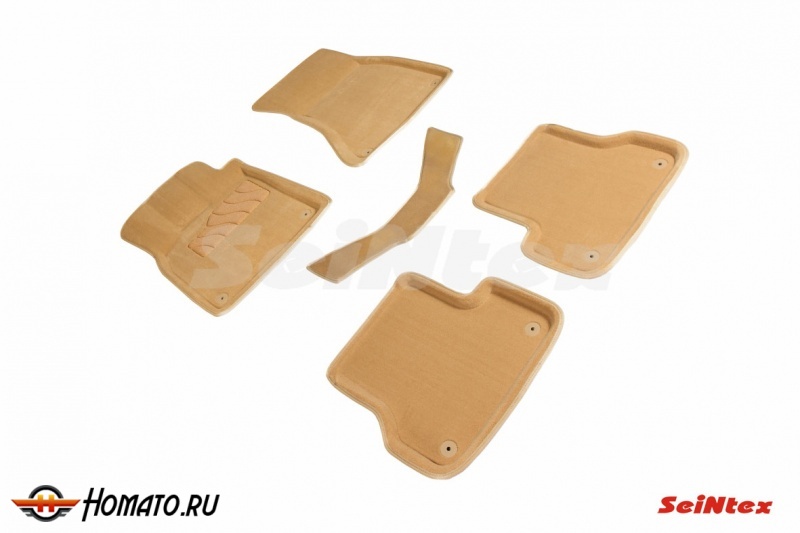 3D коврики Audi A6 (C7) 2011-2017 | Премиум | Seintex