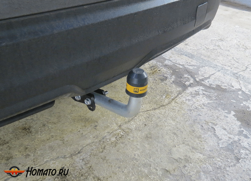 Фаркоп Nissan Qashqai +2 2010-2014 | шар A - оцинкованный, нагрузка 75/1500 | MOTODOR | 91413-A