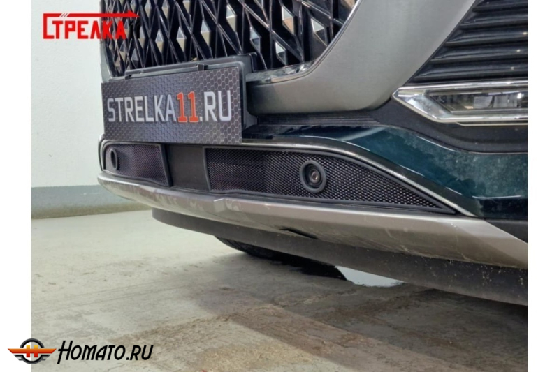 Защита радиатора для Чери Тигго 8 Про Макс 2023+ | Стандарт