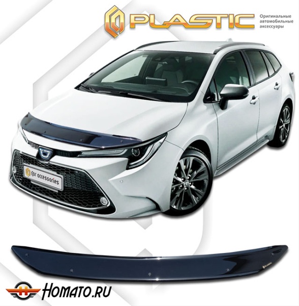 Дефлектор капота Toyota Corolla 210 универсал 2019-2022 (E210) | черный