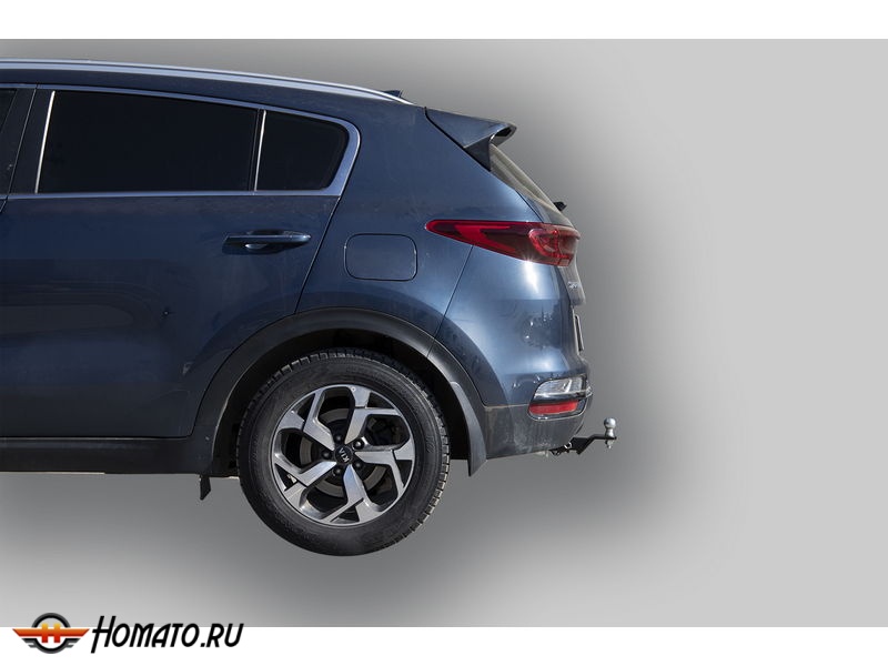 Фаркоп HYUNDAI TUCSON 3 2018-2020 (кроме 2,4 л) | шар E - под квадрат - быстросъемный | Лидер Плюс | K124-E