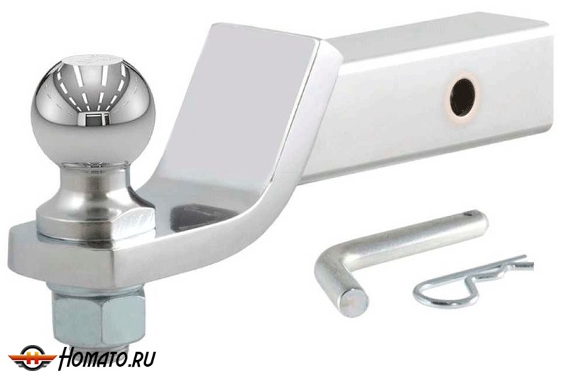 Фаркоп Toyota Rav4 5 (XA50) 2020+ / 2025+ Китай | Seintex | шар E - быстросъемный под квадрат, оцинкованный, нагрузка 100/2100 | MOTODOR | 92535-E