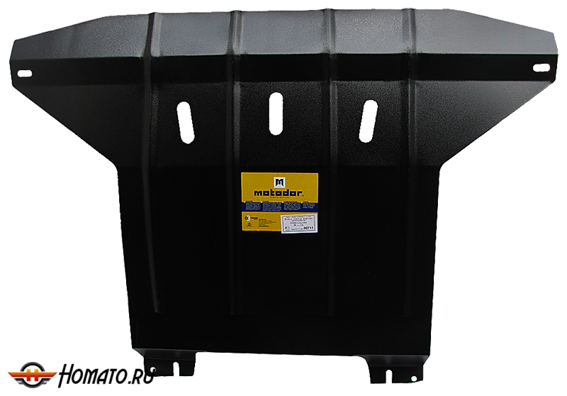 Защита картера Ford Galaxy 2000-2006 | двигатель + КПП, 2 мм, сталь | MOTODOR | 00711