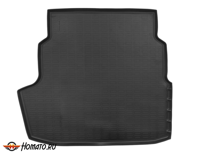 Коврик в багажник Омода S5 седан 2023+ | с сеткой справа | черный, Norplast