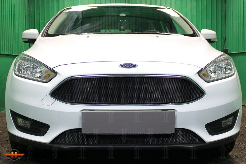 Защита радиатора для Ford Focus 3 (2014+) рестайл | Стандарт