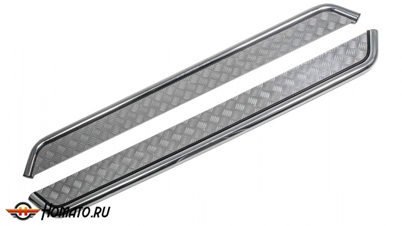 Пороги подножки Hyundai IX55 2006-2013 | алюминиевые или нержавеющие