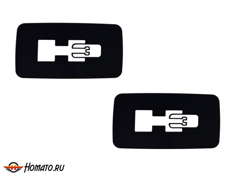 Накладки на зеркала для Hummer H3 | 2 штуки, декор
