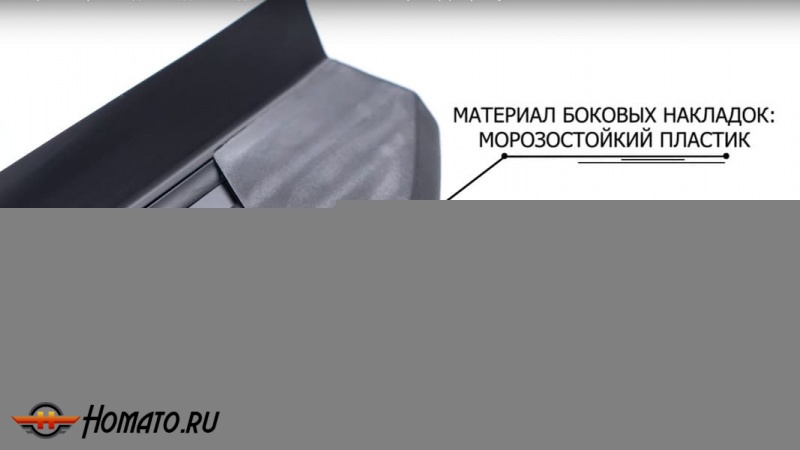 Пороги подножки GAC GS8 2 2023+ | алюминиевые или нержавеющие