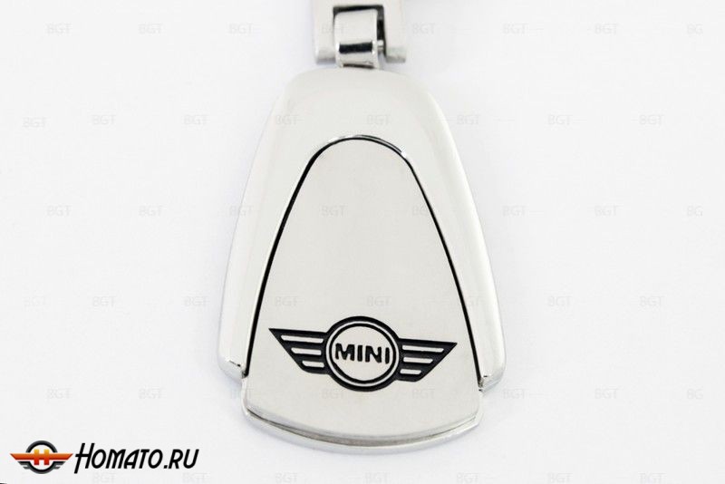 Брелок металлический с логотипом "Mini" «Silver»