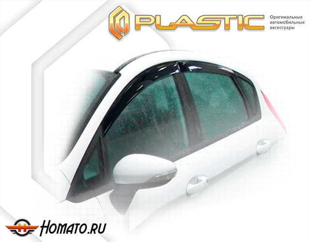 Дефлекторы ветровики Ford Fiesta 2008-