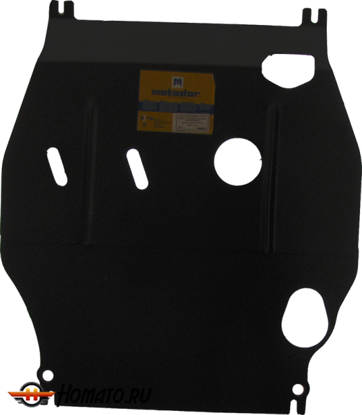 Защита картера Honda Airwave 2004-2008 | двигатель + КПП, 2 мм, сталь | MOTODOR | 00821