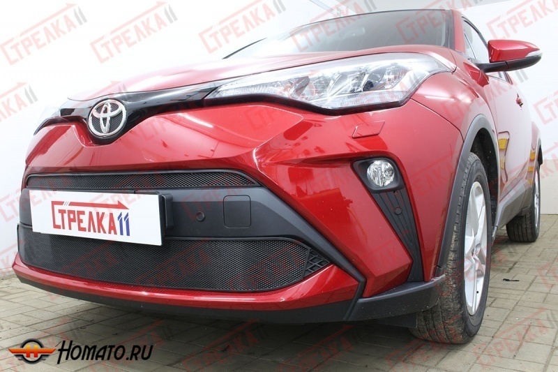 Защита радиатора для Toyota C-HR 2020+ рестайл | Стандарт