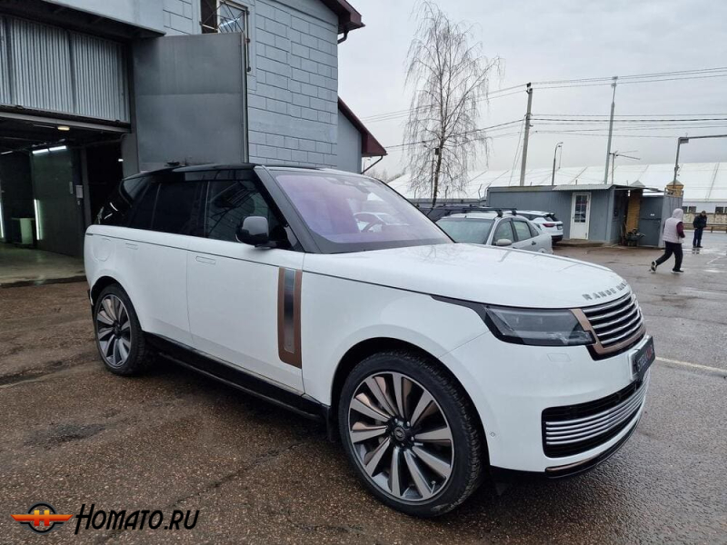 Накладки на кузов для Range Rover 5 2022+ | 8 штук, декор