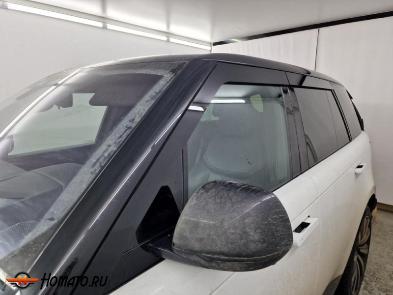 Дефлекторы Range Rover 5 2022+ | из 4 частей, премиум, плоские, 2D