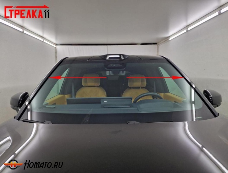 Премиум водостоки дефлекторы лобового стекла Zeekr 9X