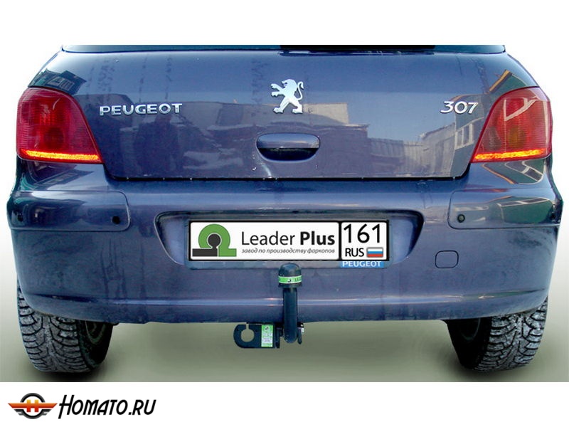 Фаркоп PEUGEOT 307 (хетчбек) 2001-2008 | шар A | Лидер Плюс | P106-A