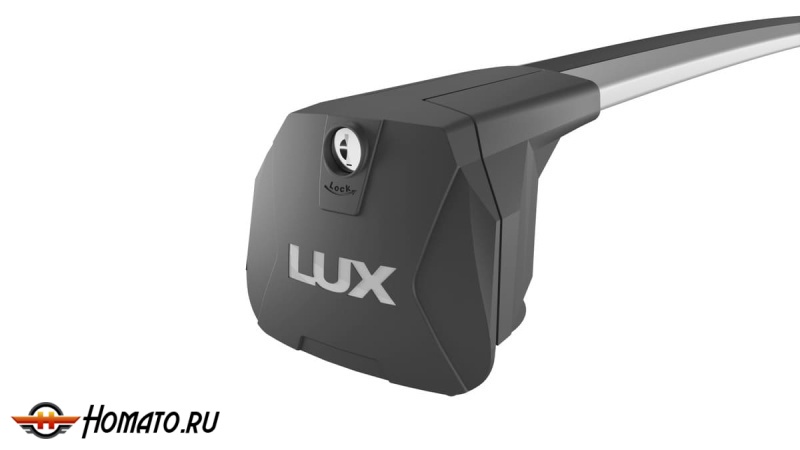 LUX SCOUT 2 для Haval H3 2024+ | Багажник на штатные интегрированные рейлинги | 130 см