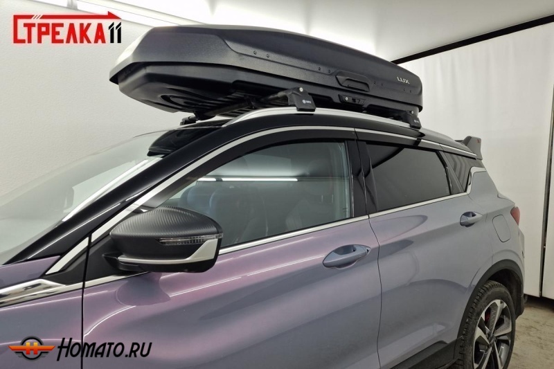 Дефлекторы Belgee X50+ 2026+ | премиум, плоские, 2D