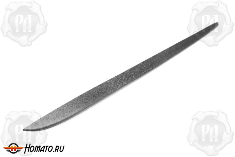 Накладка на кромку крышки багажника для Лада Гранта универсал 2018+ | шагрень, со скотчем 3M