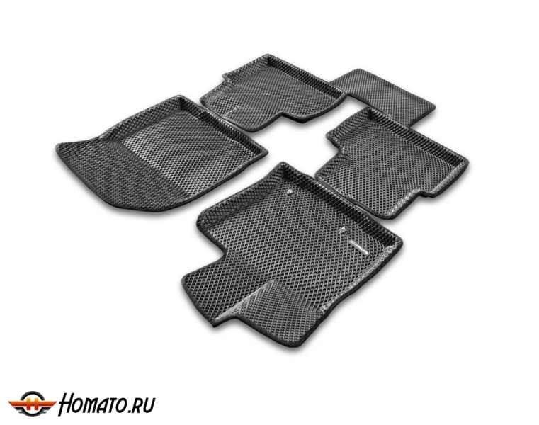 3D EVA коврики Тойота Рав 4 XA60 2026+ | с бортами