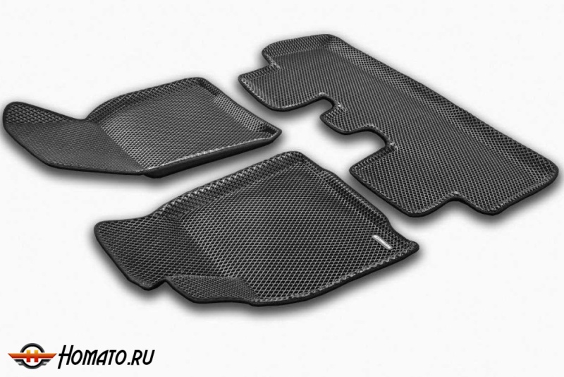 3D EVA коврики Tesla Model Y 2019+/2025+ | с бортами