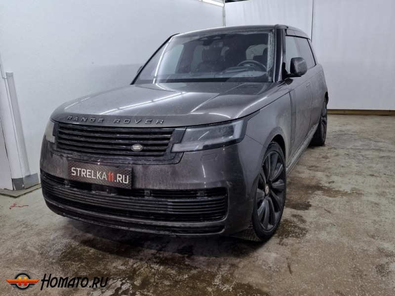 Дефлекторы Range Rover 5 2022+ (L460) LONG | из 6 частей, премиум, плоские, 2D