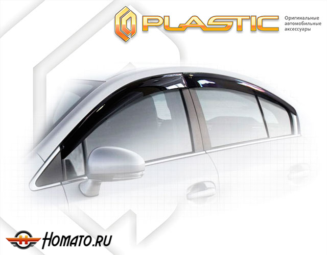Дефлекторы ветровики Toyota Avensis 3 2009-2015