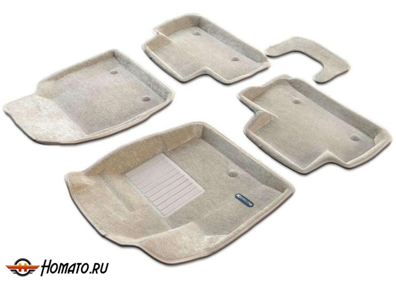 3D коврики для Land Rover Freelander II (2006-2014) | BUSINESS: 4 слоя