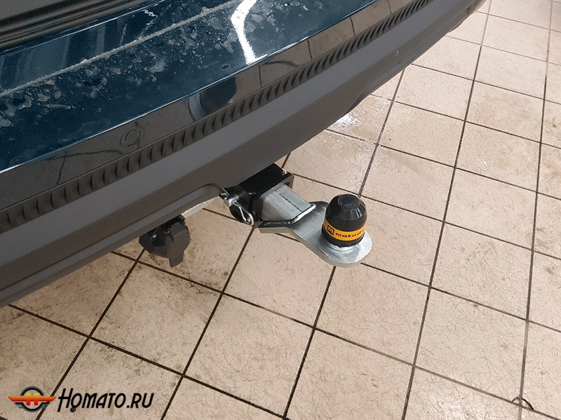 Фаркоп Gac GS8 2023- | шар E - быстросъемный под квадрат, нагрузка 60/1200 | MOTODOR | 97804-E