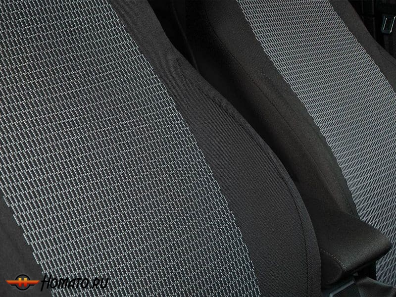 Чехлы на сиденья Mitsubishi Pajero SPORT III 2015- | экокожа, Seintex