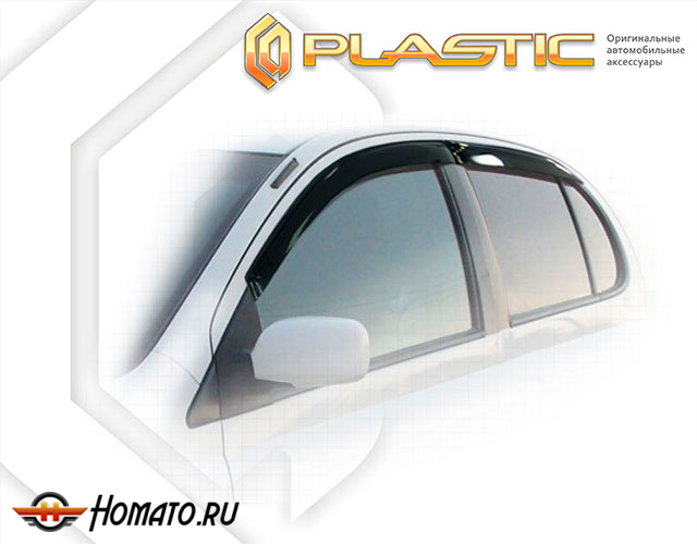 Дефлекторы ветровики Toyota Vitz 1 1999-2005 (P10)