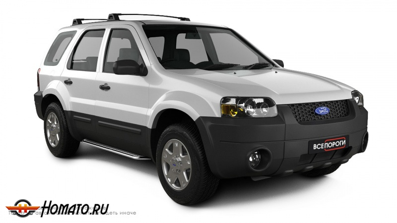 Пороги подножки Ford Maverick 2004-2007 | алюминиевые или нержавеющие