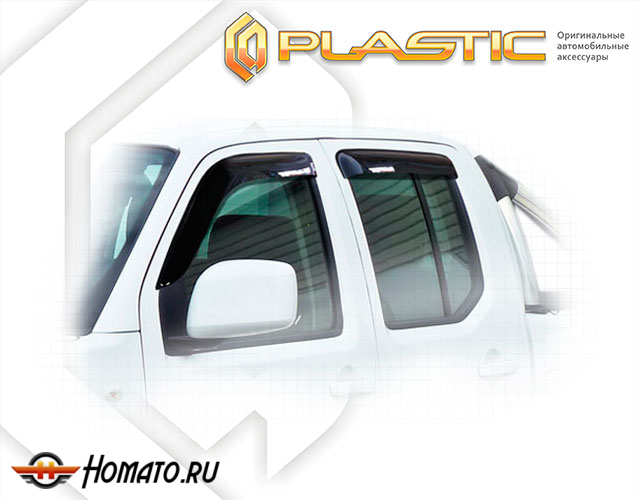 Дефлекторы ветровики Nissan Navara 2005-2014