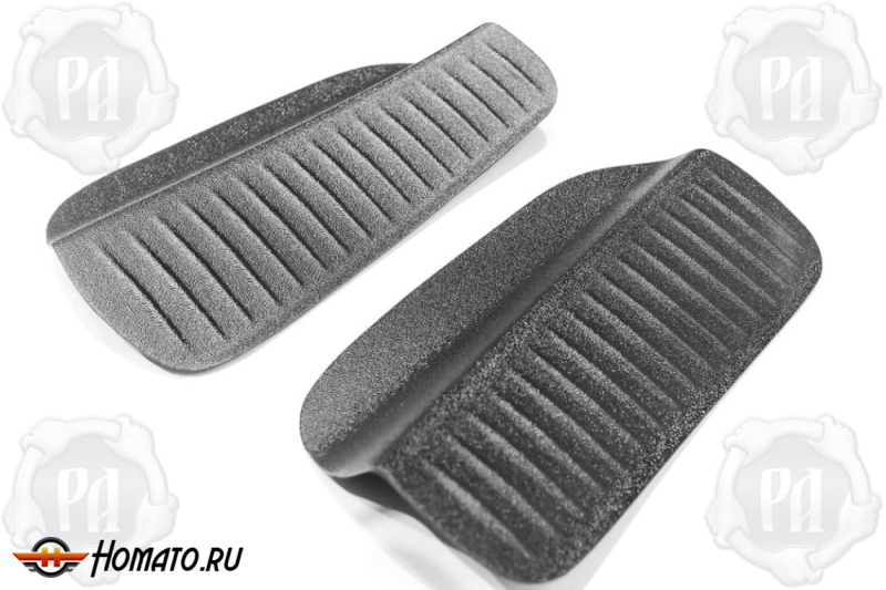 Накладки на пороги задних арок Haval H5 2023+ | шагрень