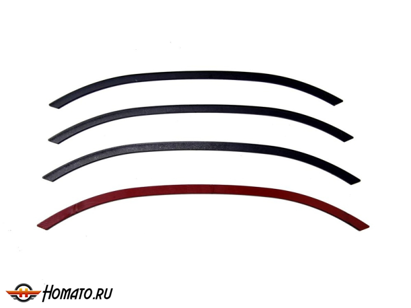 Накладки на ручки дверей для Фольксваген Тавендор | 4 штуки, декор