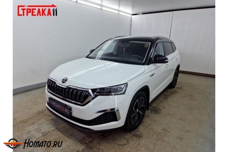 Дефлекторы Skoda Kamiq | премиум, плоские, 2D